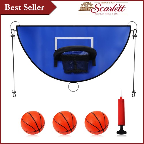 Portable basketball hoop with - portable,