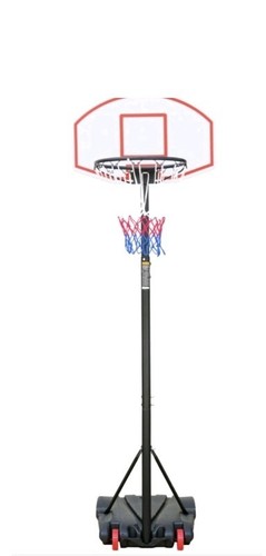 Adjustable basketball post rim - post,