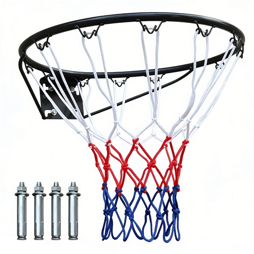 Wall mounted basketball hoop - wall,