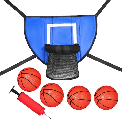 Trampoline basketball hoop - basketball,