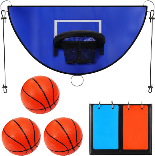 Trampoline basketball hoop - basketball,