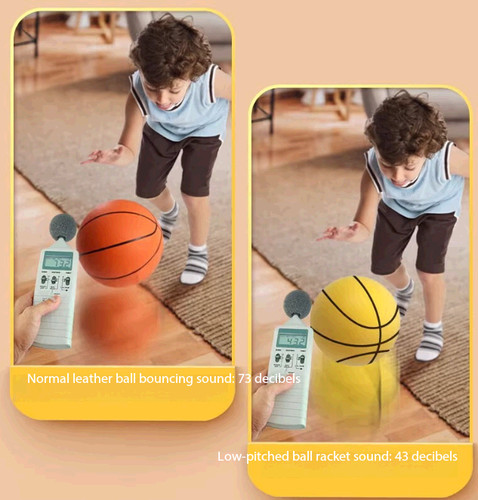 Mute basketballs foam size - pu,
