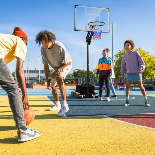 Adjustable basketball hoop - adjustable,