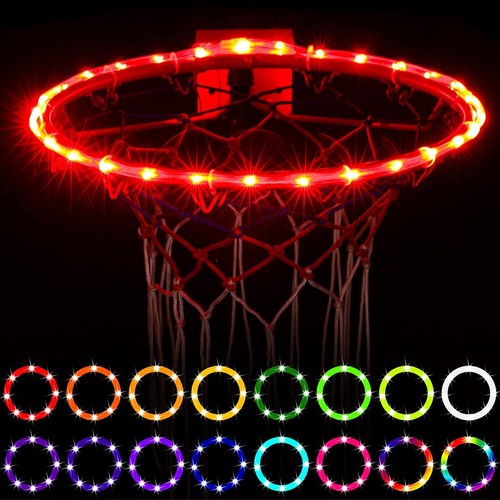 Multi color led basketball - multi-color,