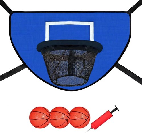 Trampoline basketball hoop - basketball,