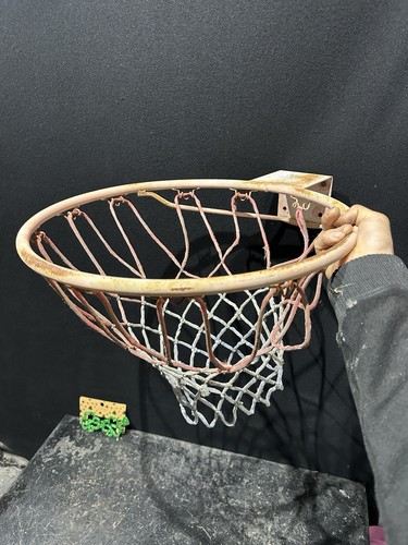 Vintage basketball hoop - vintage,